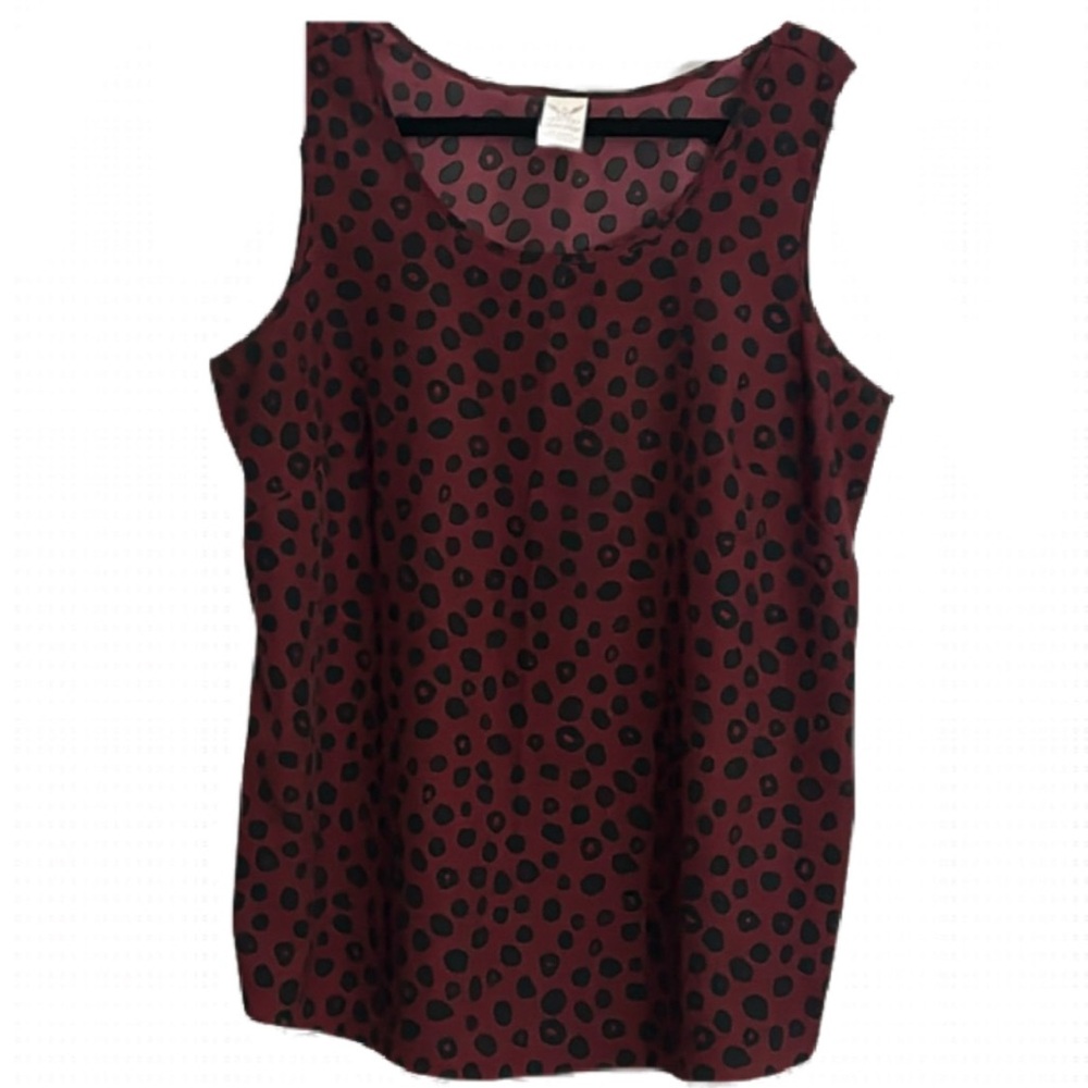 Faded glory sleeveless blouse - 732
